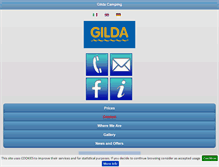 Tablet Screenshot of gildacamping.it